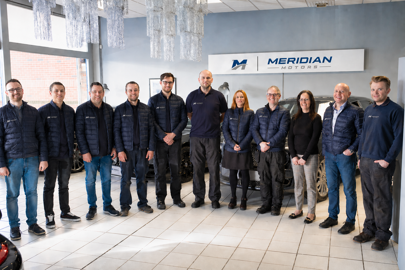 Meridian Motors team